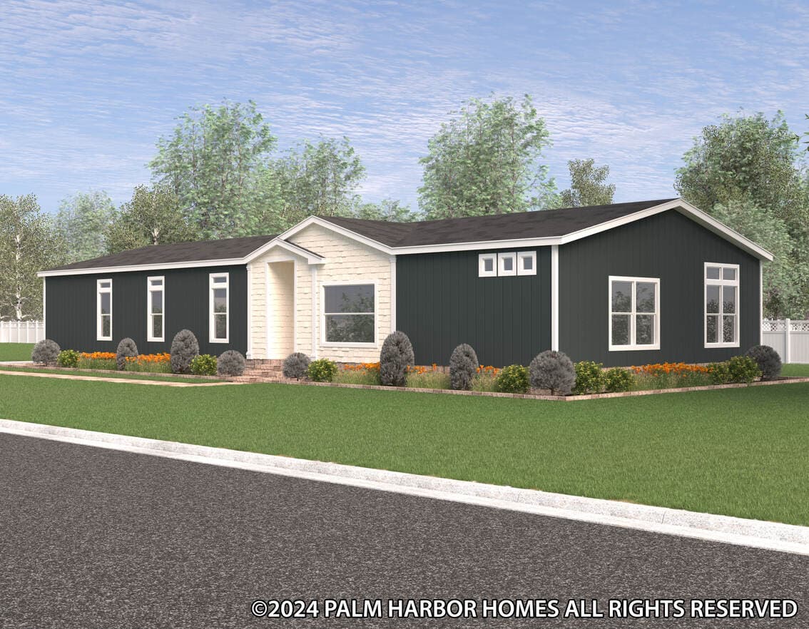 Mount spokane hero, elevation, and exterior home features