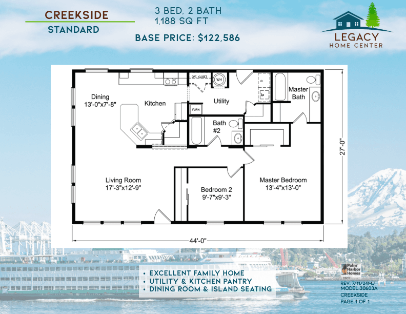 Creekside 28441a  home features