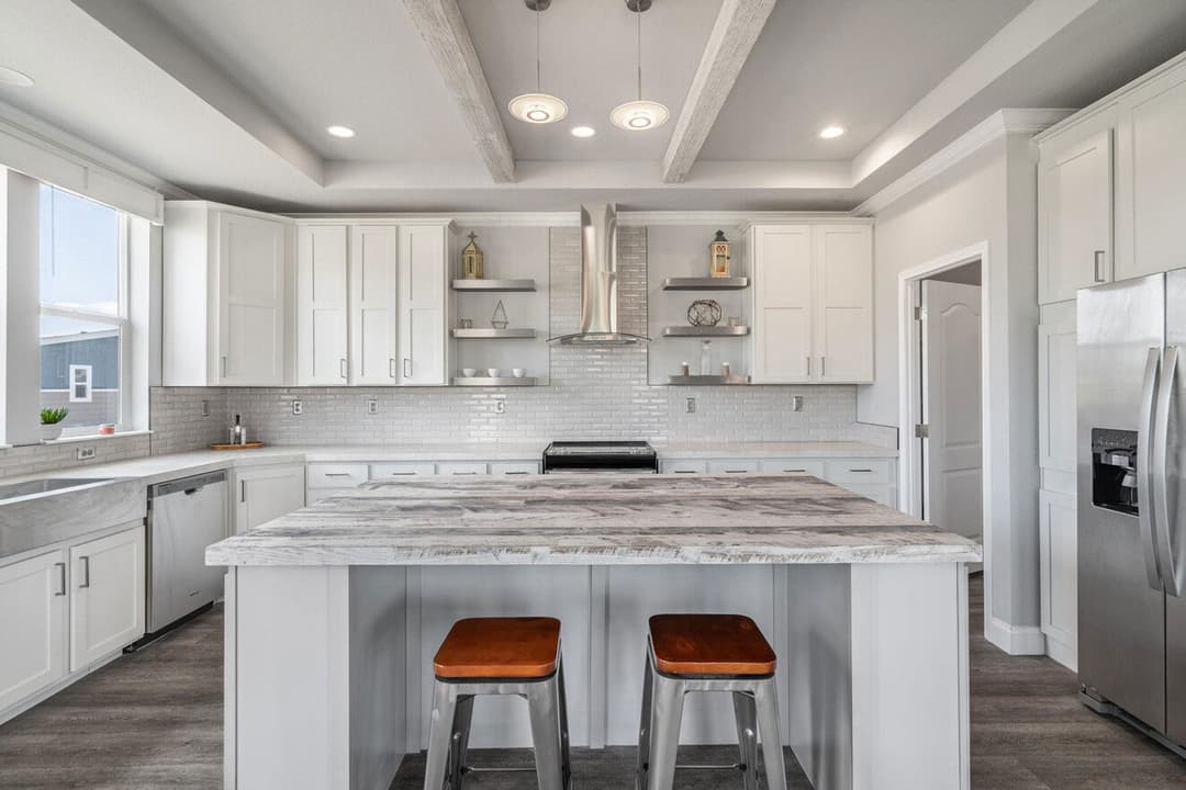 Emerald estate kitchen home features