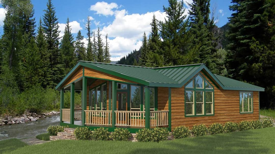 Rivers edge exterior home features