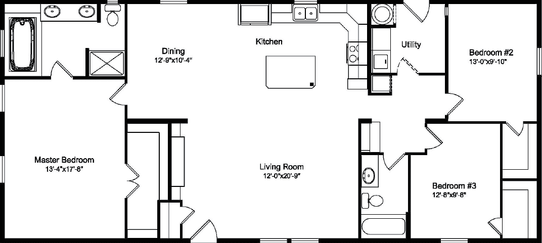 Magnolia floor plan home features