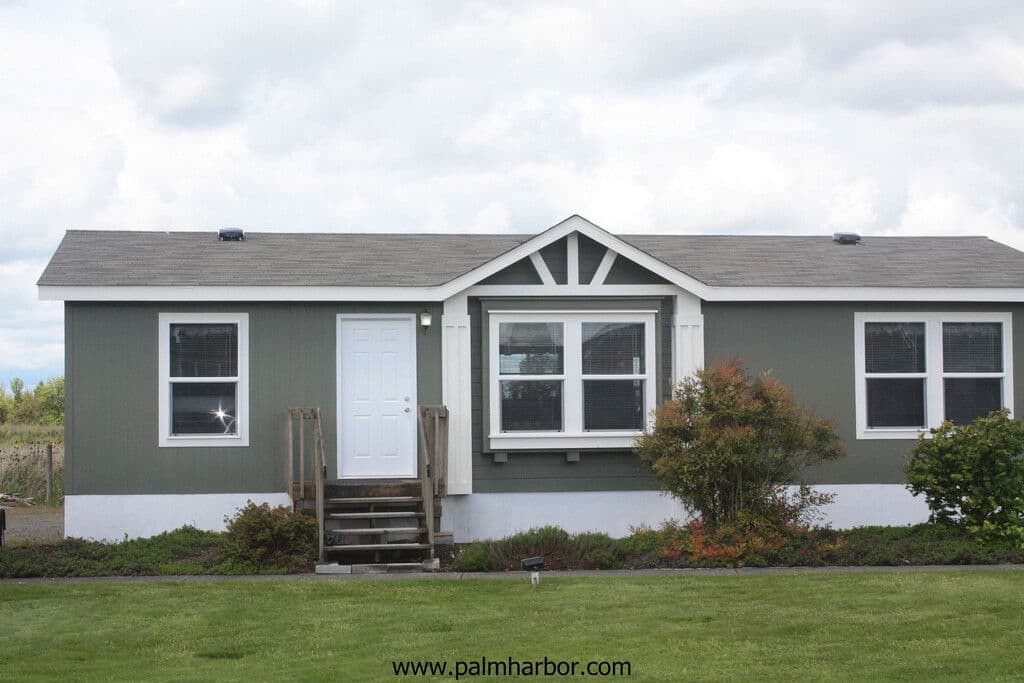 Bay view hero, elevation, and exterior home features