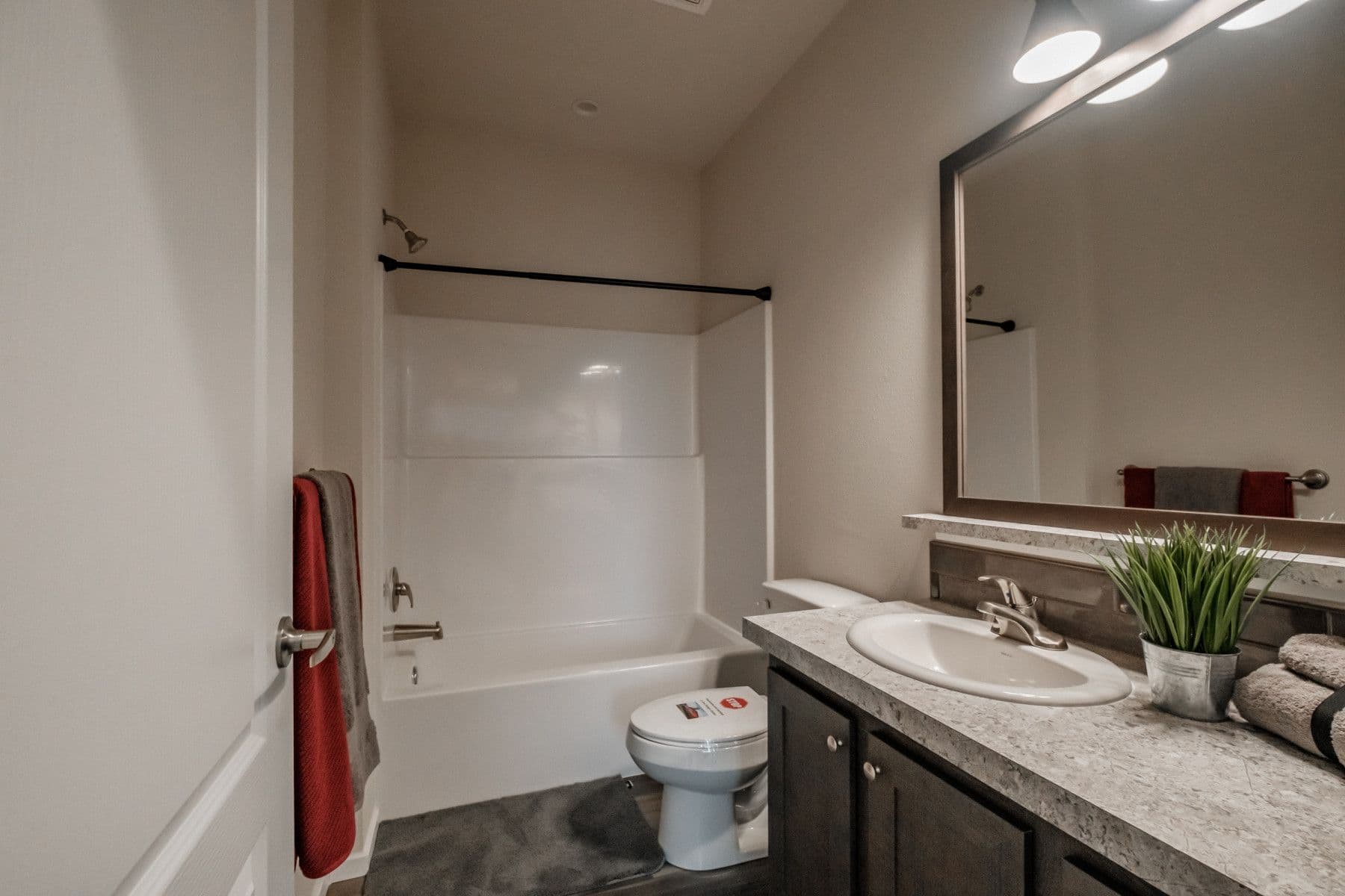 Canyon bathroom home features