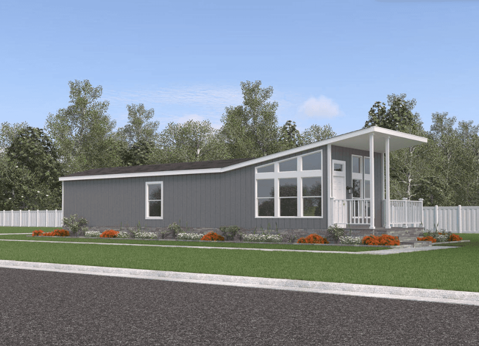 The cabana hero, exterior, and elevation home features