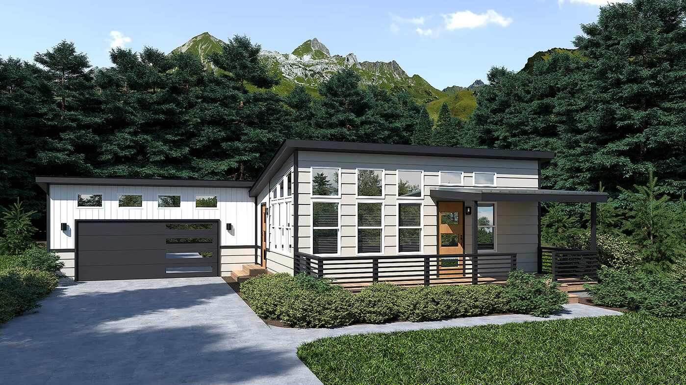 Rivers edge exterior home features